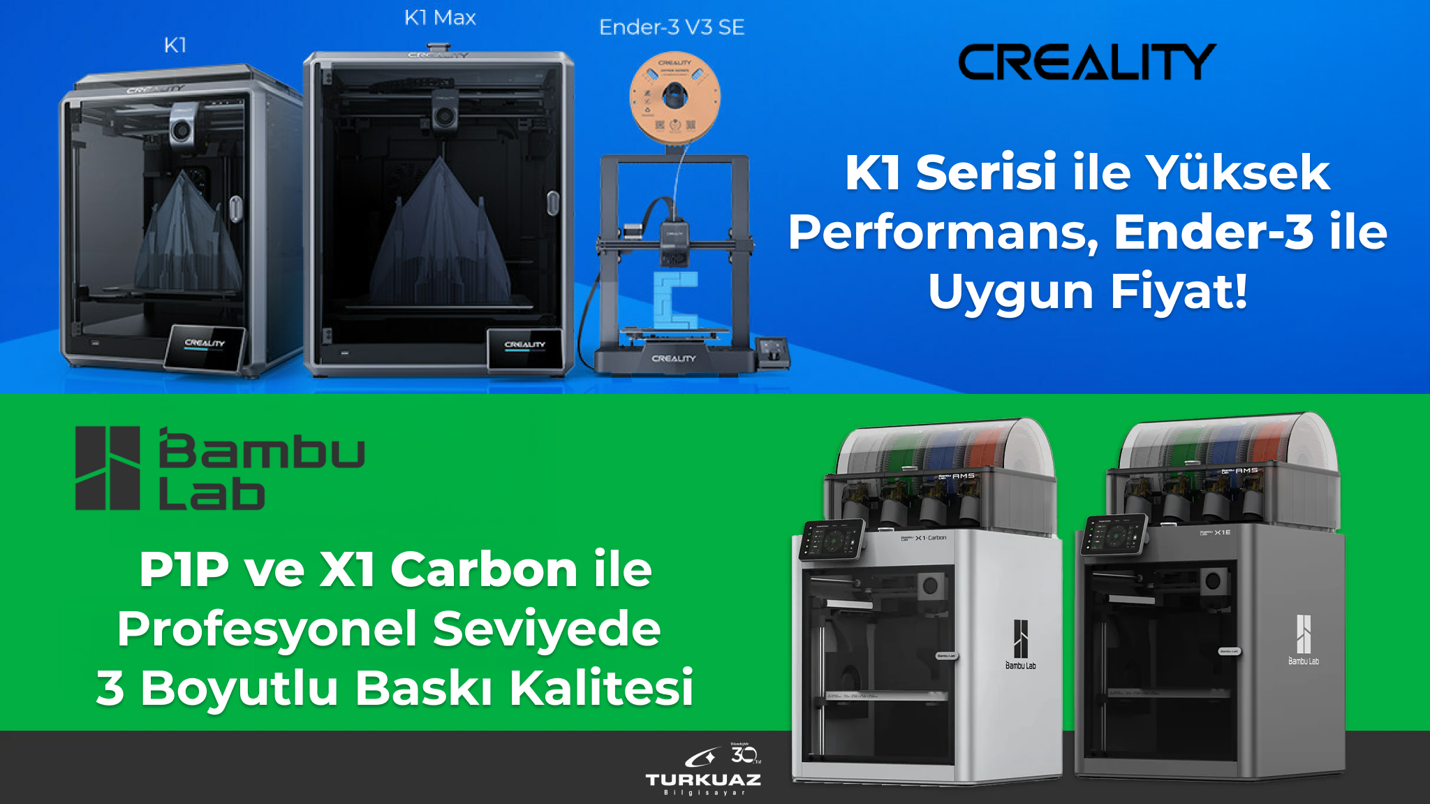 3 boyutlu yazıcı Banner Tasarımı